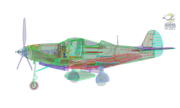 P-39 Airacobra model kit annoucement