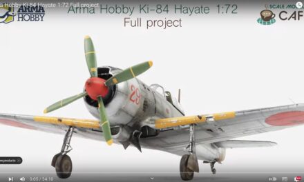 Jamie Haggo: Ki-84 Hayate 1:72 Full project video