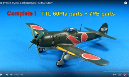 Ki-84 Hayate – Video – Scale Models JPN