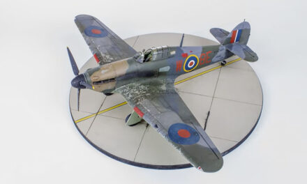 Hurricane Mk I 1/48 – a model that crashed… and came back better