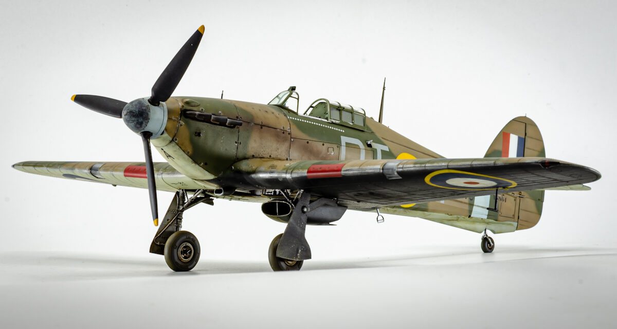 Hurricane Mk I i Mk I Trop 1/48 – doświadczenia z budowy modeli Arma Hobby
