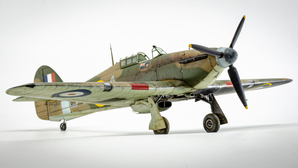 Hurricane Mk I DT-A Roberta Stanforda Tucka model Arma Hobby 1/48