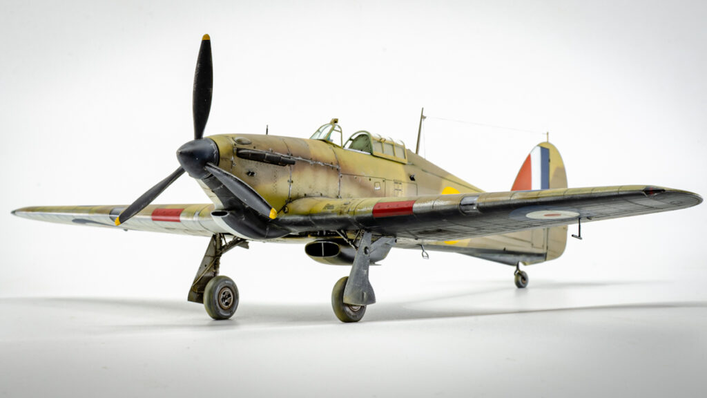 Hurricane Mk I Trop P3731 J model Arma Hobby 1/48