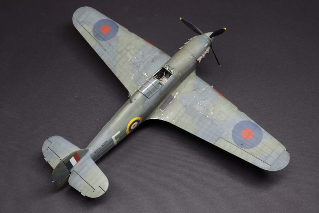 Arma Hobby Hurricane Mk I 1/48 finished model upper view