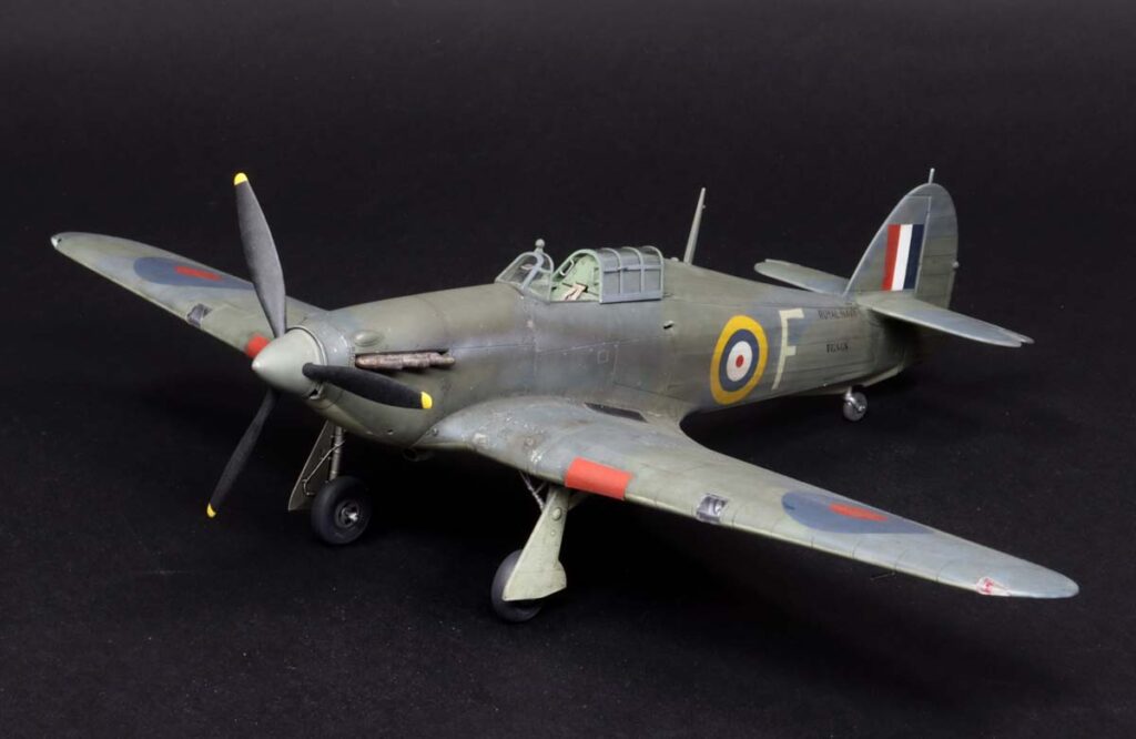 Royal Navy Hurricane Mk I 1/48 scale model by Jamie Haggo