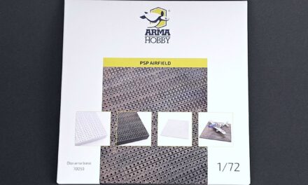 PSP Airfield – 1/72 diorama base – in-box