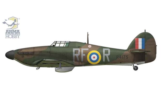 Hurricane R4175/RF-R – Samolot Josefa Františka