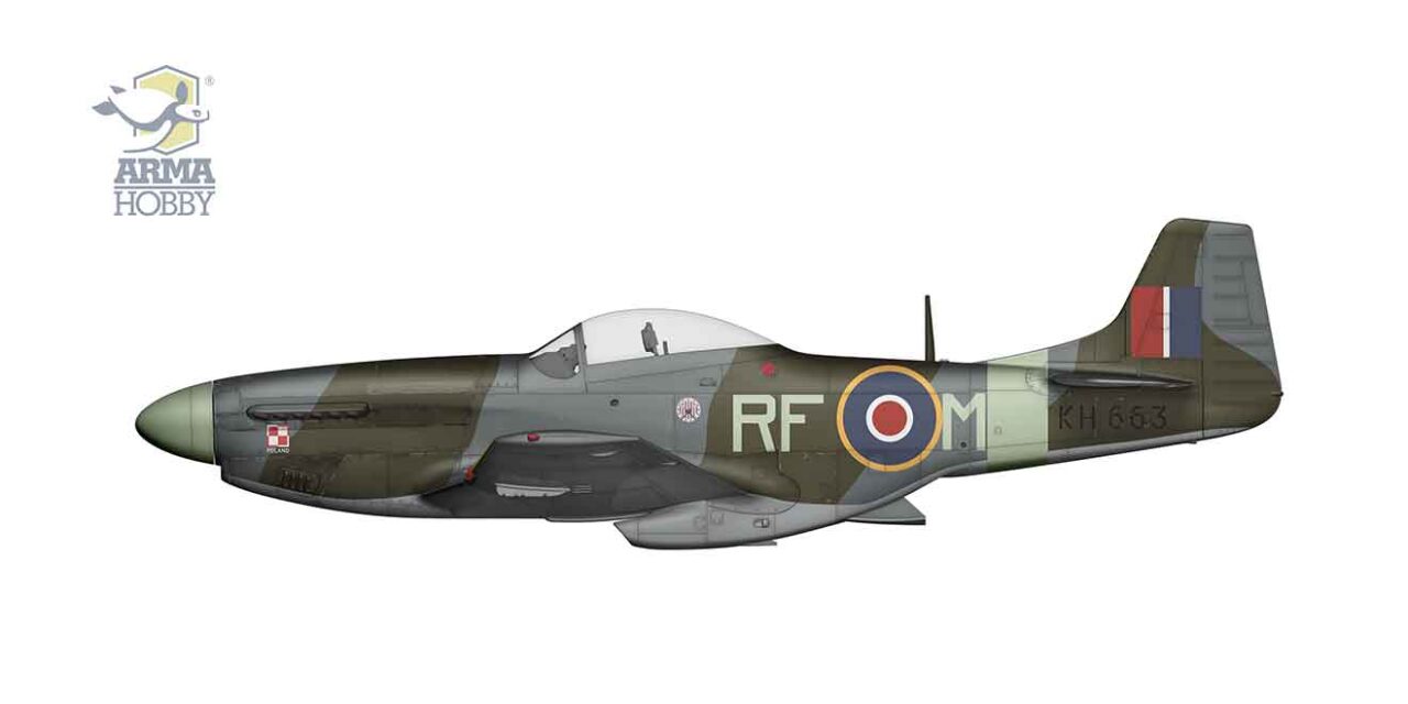 Mustang IV from No. 303 Squadron (RF-M)