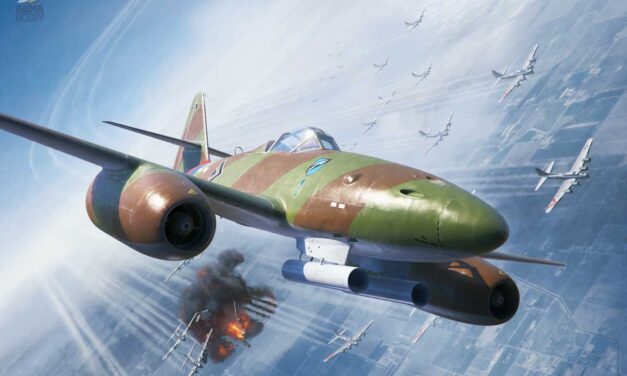 Messerschmitt Me 262 A-1a z wyrzutniami WGr.21