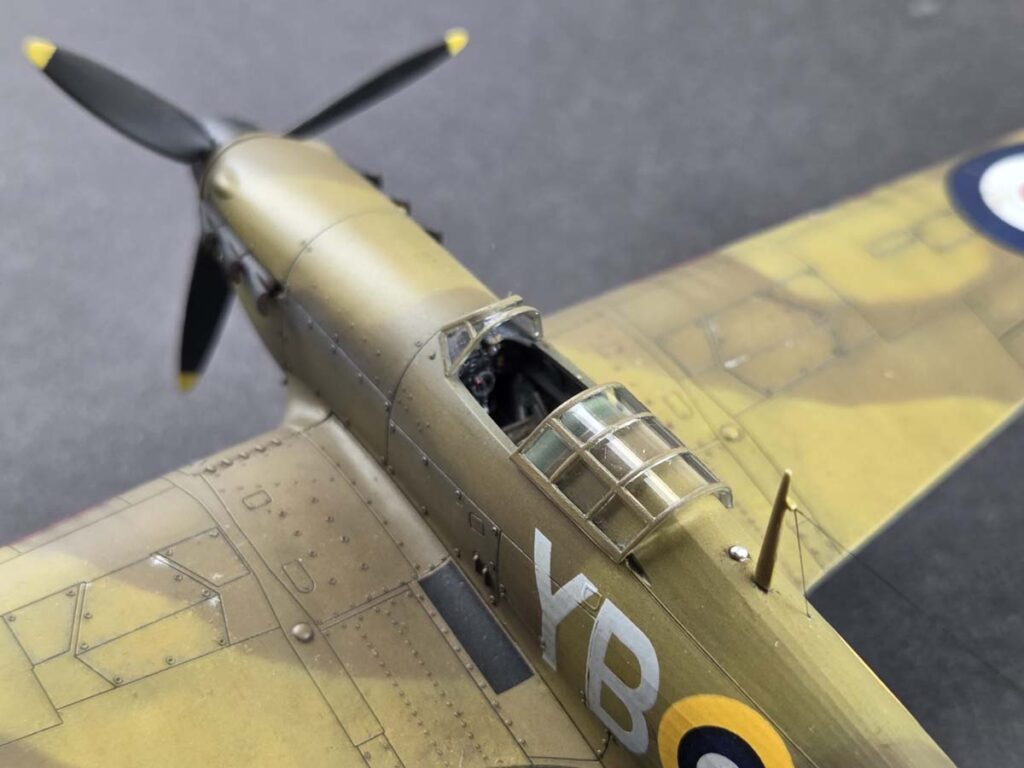 Model Hurricane Mk IIb trop z kampanii birmańskiej
