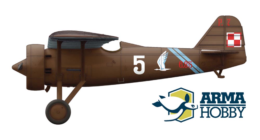 PZL P.7a of 2nd Lieutenant E. Kawnik, 123. Fighter Squadron, 1939