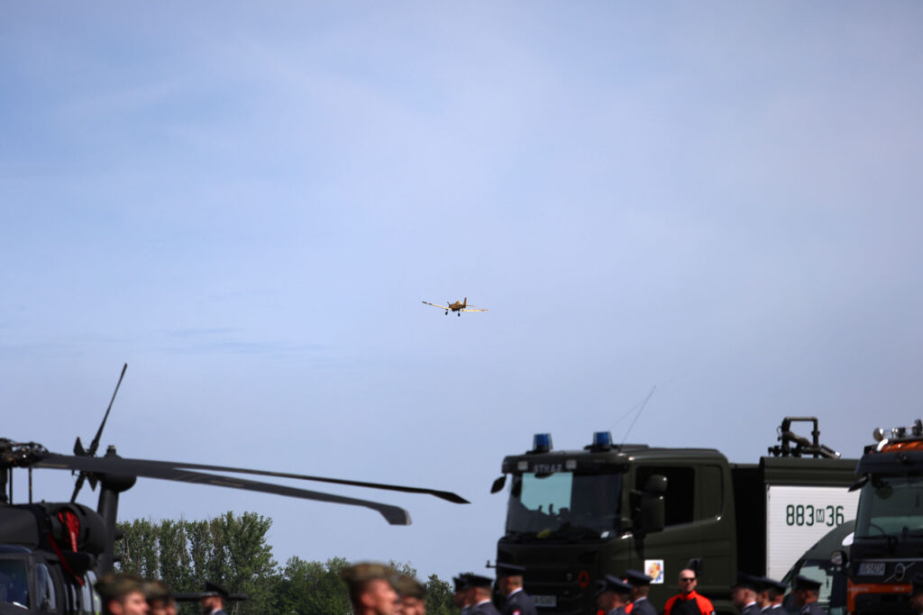 Dromader Firefighting Aircraft Taking Off on May 29, 2026