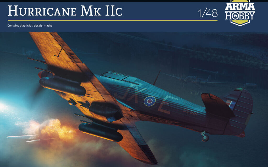 Promotion for 1/48 Hurricane Mk IIc ends on 18th June!