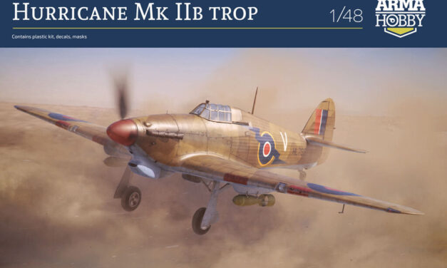 Nowy model Army: 1/48 Hurricane Mk IIb trop