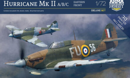 New model kit: Hurricane Mk IIa/b/c 1/72 Eastern Front Deluxe Set 70045