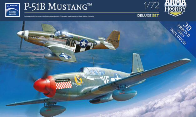 New double kit: P-51B Mustang Deluxe Set 1/72 – European front