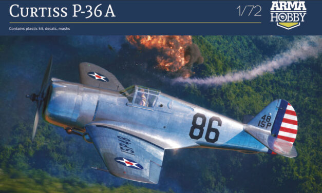 US Curtiss P-36A – promotion!