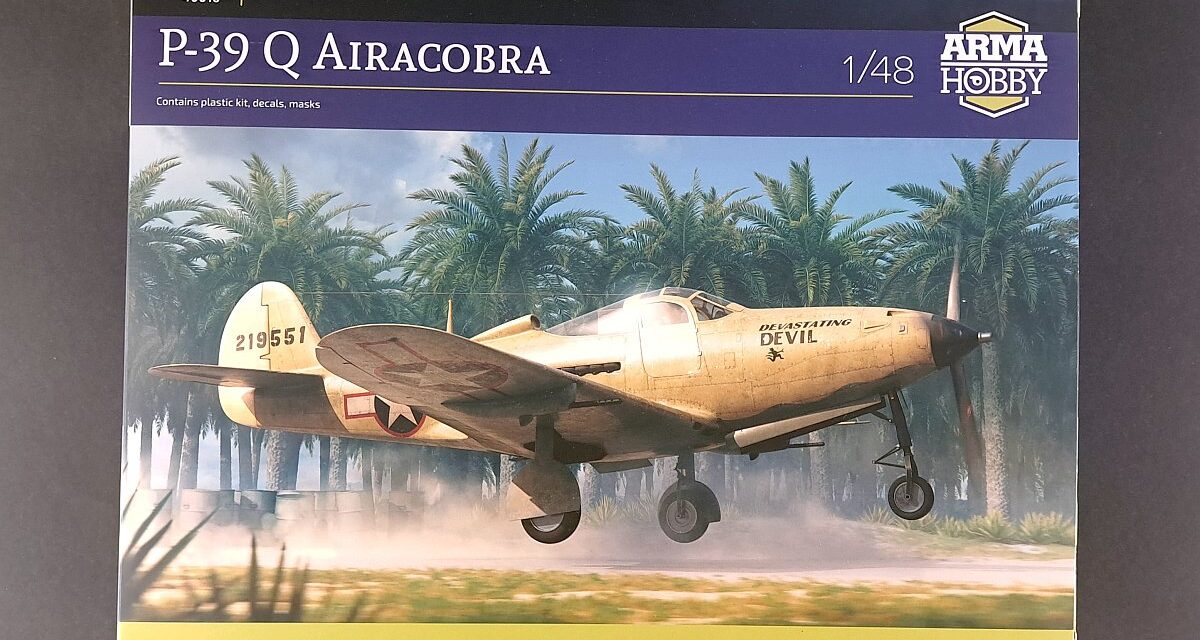 Zaglądamy do pudełka modelu P-39Q Airacobra 1/48