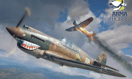 Curtiss Hawk 81-A2 „Flying Tigers” – pierwszy model z nowej rodziny Curtiss Hawk 81, Tomahawk II i P-40B/C