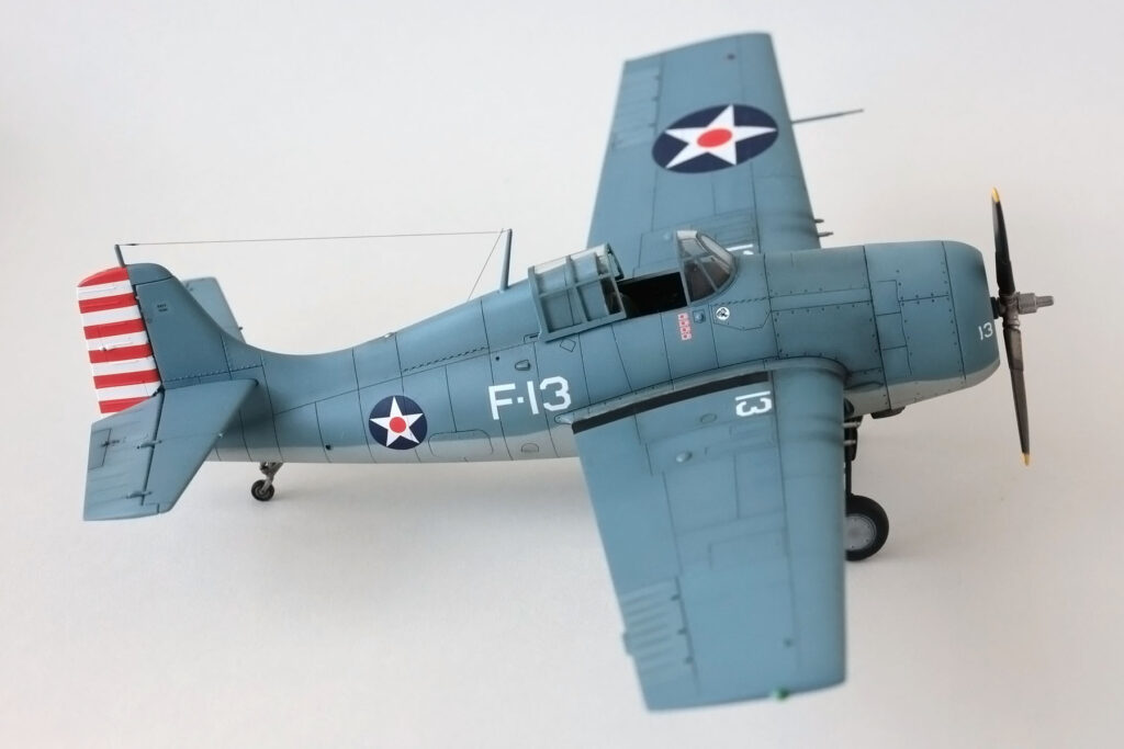 Arma Hobby F4F-3 Wildcat 1/72 – landing gear and lower fuselage view