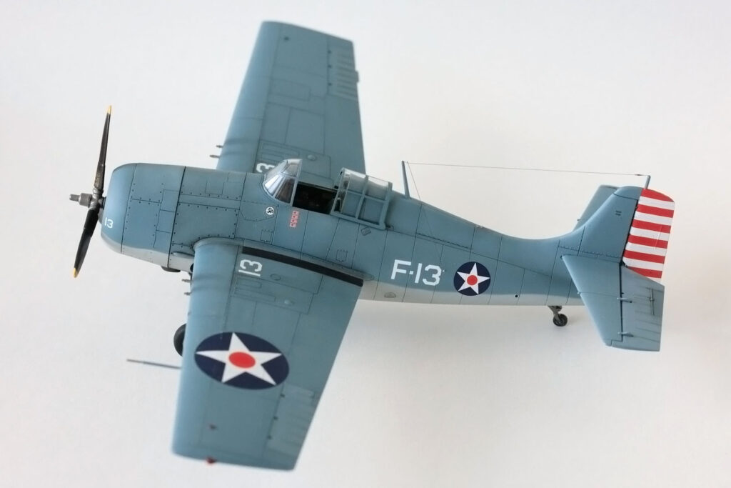 Arma Hobby F4F-3 Wildcat 1/72 – finished model gallery shot
