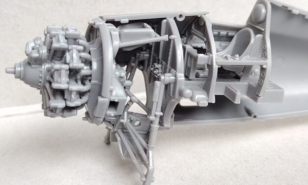 The new Wildcat from Arma Hobby – fuselage interior