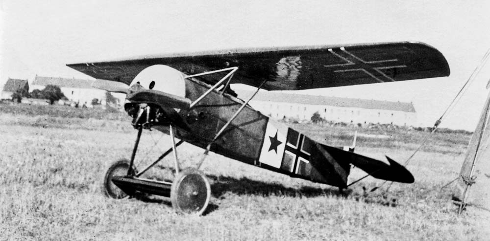 Fokker E.V z gwazdką