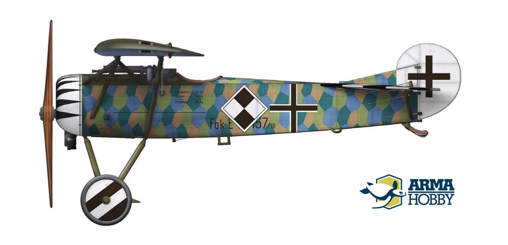 Fokker E.V Jasta 6 Wolff III