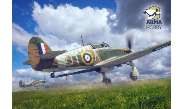 Zapowiedź: Hawker Hurricane Mk I 1/48 – nowe formy Arma Hobby 2025