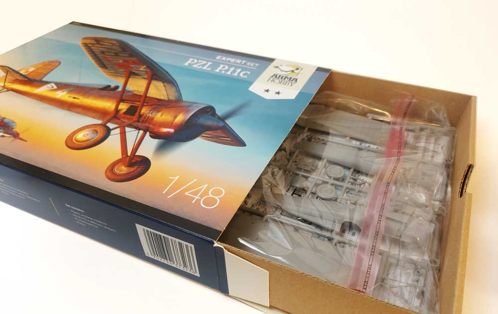 PZL P.11c Expert Set 1/48 – what’s in the box?