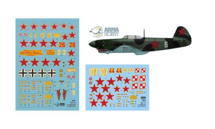 Yak-1b  – decals and markings options from kits