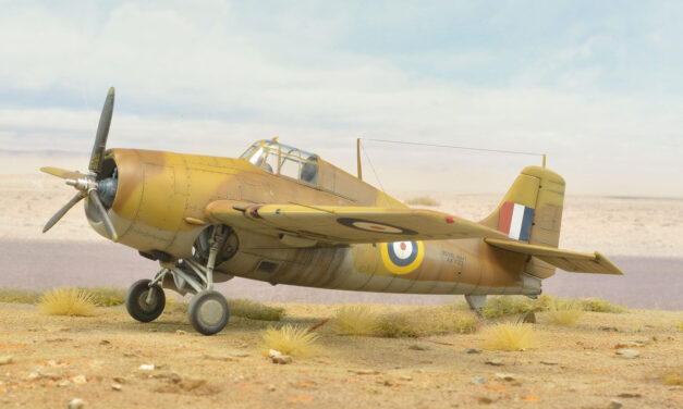 Grumman Martlet Mk.III w skali 1/72 – „konwersja” modelu Arma Hobby