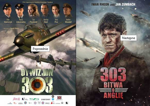 Dwa filmy o dywizjonie 303