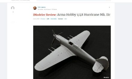 Hurricane IIC w skali 1/48 – recenzja iModeler.com