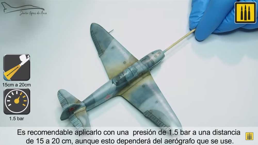 Jak zastosować AMMO Matt Lucky Varnish na modelu Jak-1b?